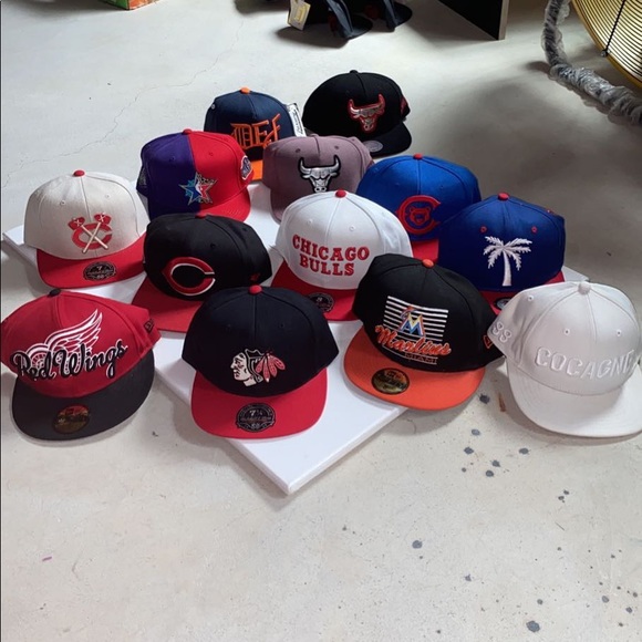 Multicolor Fitted/Snapback Hats